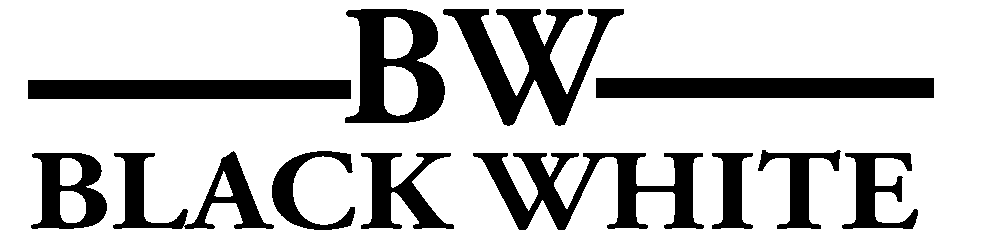 black white presentes personalizados LOGO