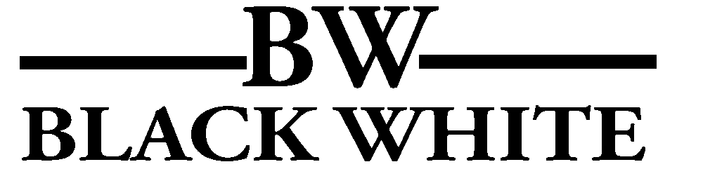 black white presentes personalizados LOGO