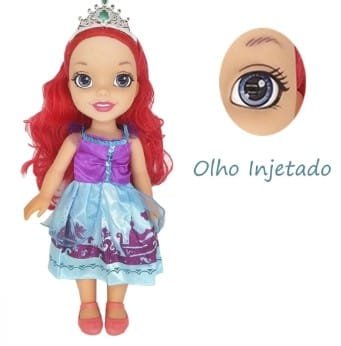 BONECA PRINCESAS 34CM DE ALTURA INTEIRA DE SILICONE - Imagem 3