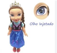 BONECA PRINCESAS 34CM DE ALTURA INTEIRA DE SILICONE - Imagem 5