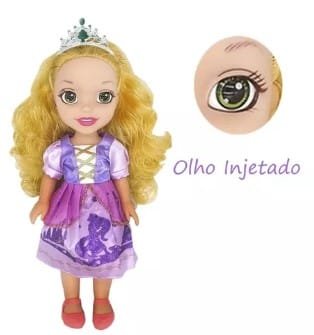 BONECA PRINCESAS 34CM DE ALTURA INTEIRA DE SILICONE - Imagem 2