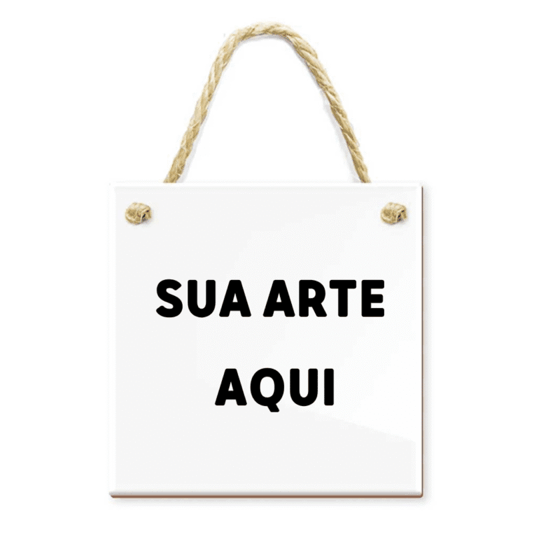 AZULEJO COM FURO E CORDA 15X15