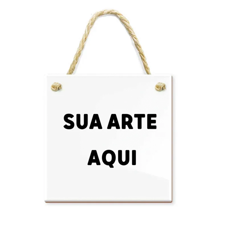AZULEJO COM FURO E CORDA 15X15