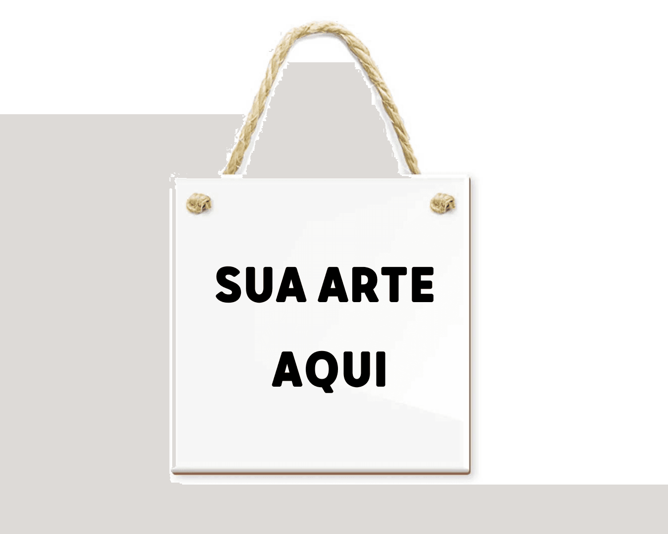 AZULEJO COM FURO E CORDA 15X15