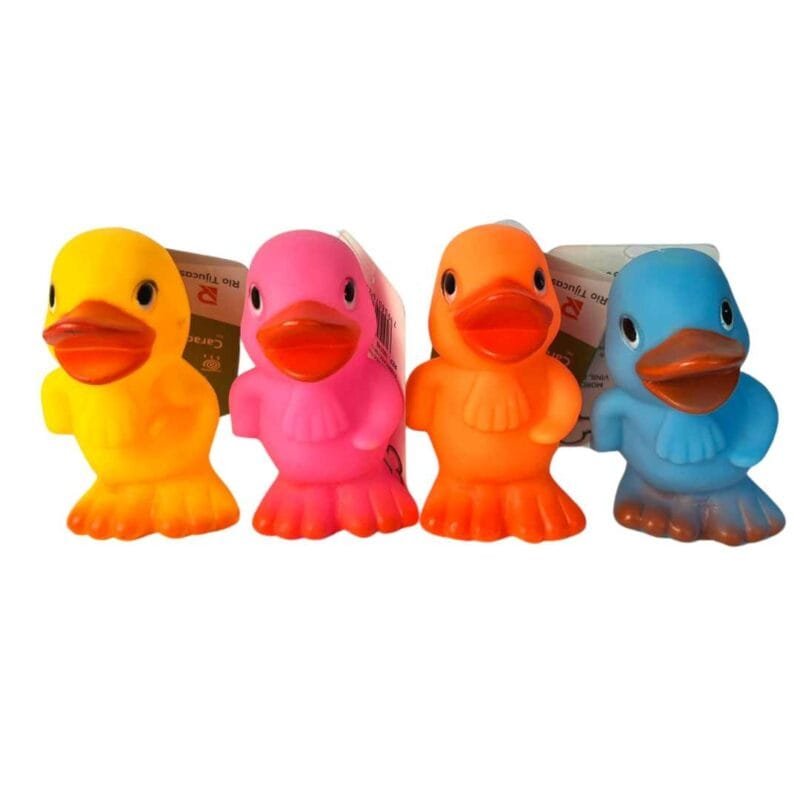 MORDEDOR PET VINIL PATO 9 CM