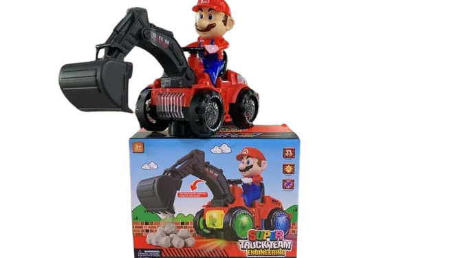 MARIO BROS COM TRATOR