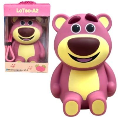 Caixa de Som Bluetooth Ursinho - INOVA - LOTSO-A1