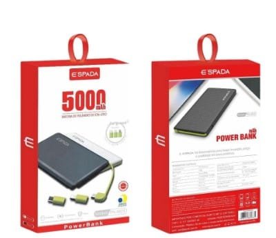 POWER BANK 5000 ESPADA