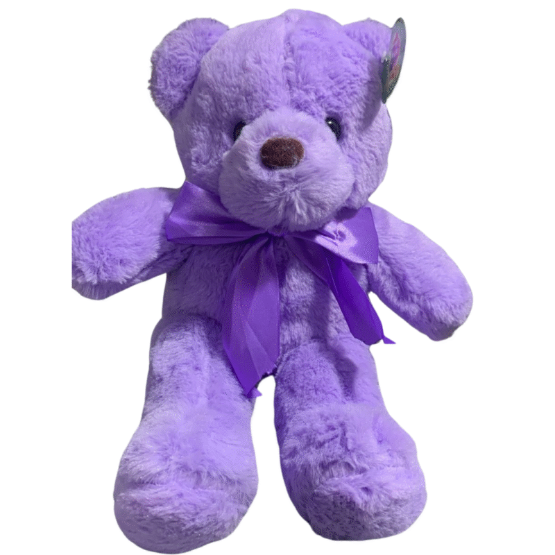 URSO COLORIDO LILAS COM LACINHO - VTK-20H052-40U 7899508475181